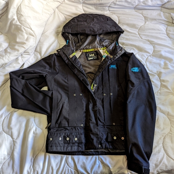 HELLY HANSEN waterproof bomber shell jacket. (Small) - Picture 1 of 4